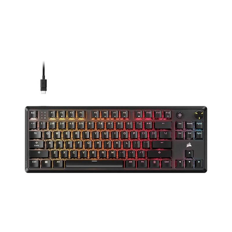 Teclado Mecânico Gamer Corsair K70 Core TKL Tenkeyless, RGB LED